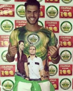 Marcelo comemorou a conquista/Foto: Internet