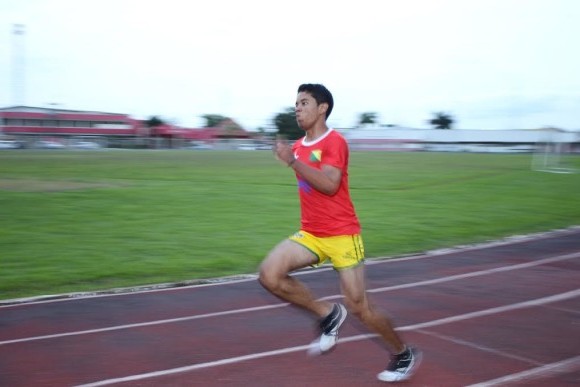 O atleta Melquisedeque Alves, de 16 anos/Foto: Agência Brasil