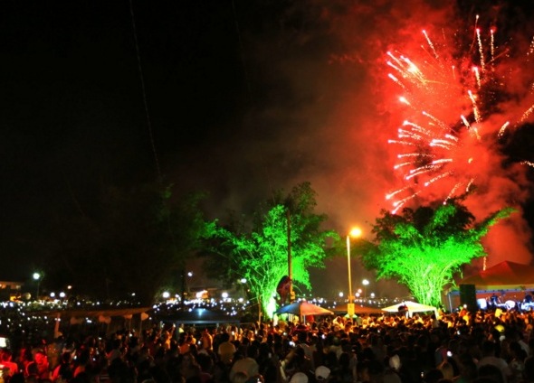 Réveillon no Base da Base tem música, queima de fogos e a presença do governador