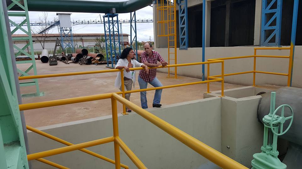 A deputada Eliane Sinhasique com o empresário Jandir Santin/Foto: Assessoria
