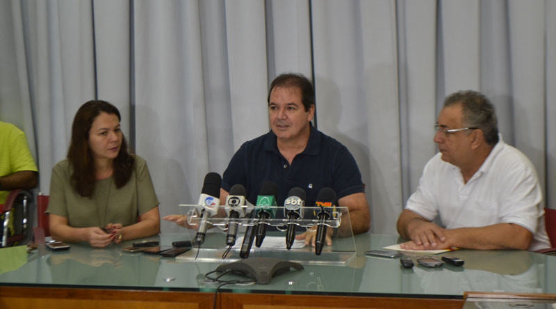 "O sinal vermelho de alerta máximo está dado à população" frisou Viana/Foto: Charlton Lopes/ContilNet