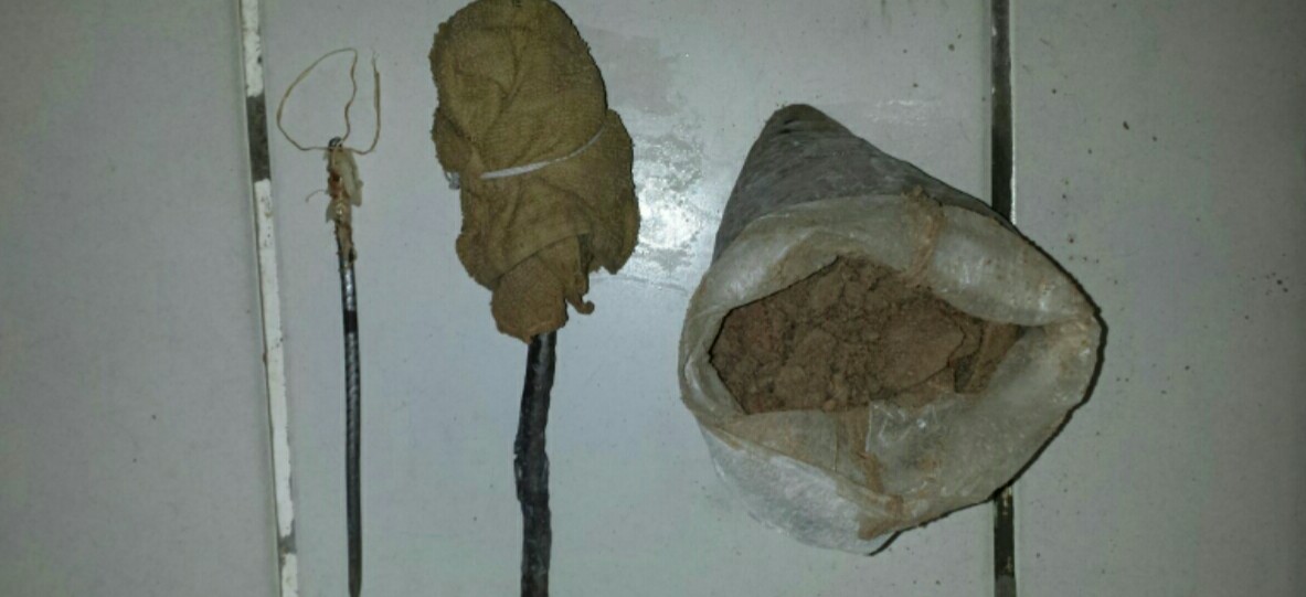 Os presos tentaram quebrar a parede com instrumentos de ferro/Foto: ContilNet