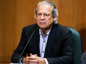 Ex-ministro chefe da Casa Civil José Dirceu prestou depoimento ao juiz federal Sérgio Moro na última sexta-feira(Vagner Rosário/VEJA.com)