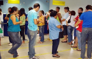 Cliente teve que esperar por quase 1 hora na fila