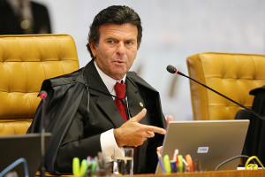 O ministro do STF, Luiz Fux