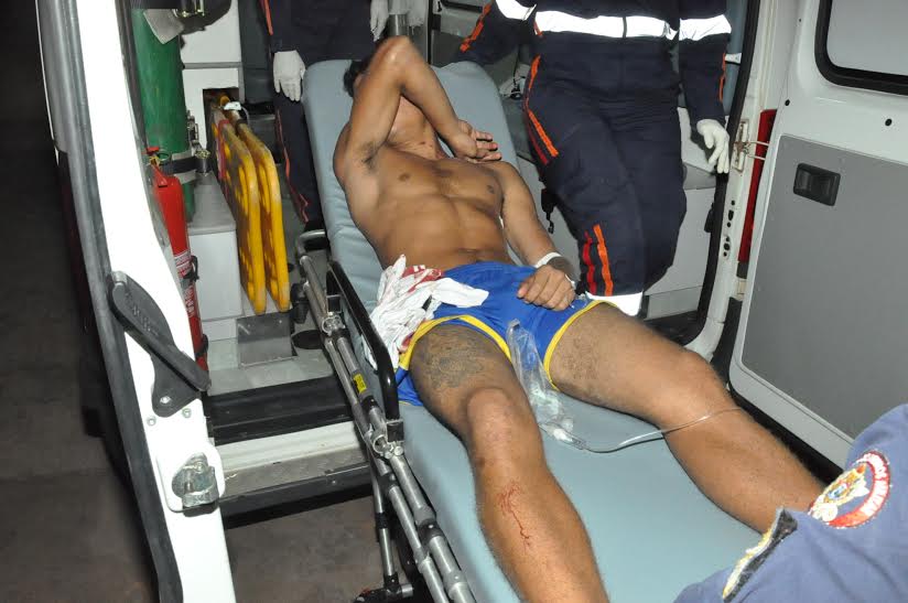 O menor foi atingido por algumas facadas/Foto: ContilNet