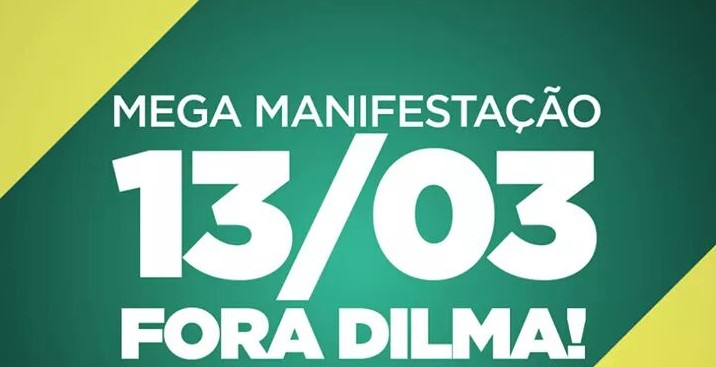 Militantes do Acre organizam na internet evento pedindo impeachment de Dilma