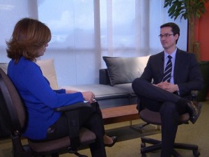Miriam Leitão entrevista o procurador Deltan Dallagnol (Foto: GloboNews )