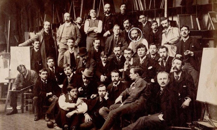Van Gogh seria o homem em destaque na foto - Reprodução/Independent 