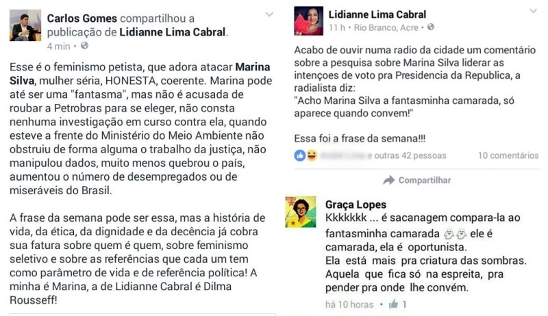 Publicação gera polêmica nas redes sociais