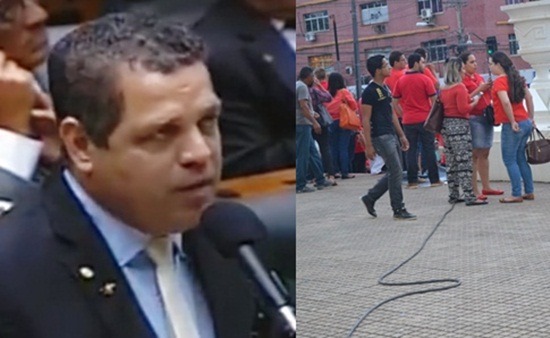 Após denúncia da ContilNet, Rocha pede que MPE investigue uso de ‘gato’ durante ato pró-Lula