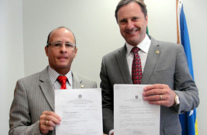 Carioca esteve em Brasília onde manteve contato com o senador Acir Gurgacz (PDT-RO) tratando do assunto