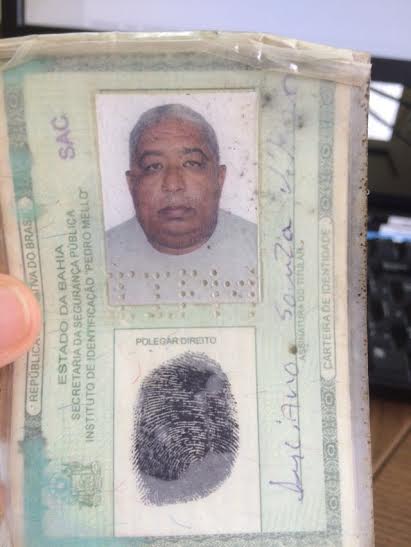 Se alguém foi lesado pelo cidadão da fotografia, basta se dirigir a uma unidade de Polícia Civil e denunciar/Foto: Divulgação PC