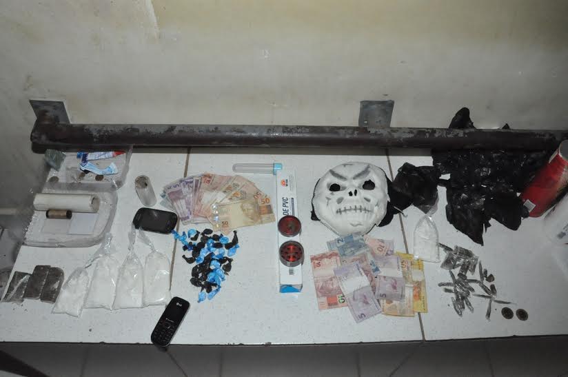 Todos os objetos foram apreendidos/Foto: ContilNet