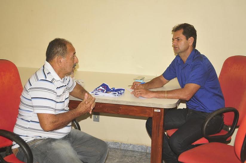 Em conversa com o prefeito, o presidente do time falou das perspectivas/Foto: Assessoria