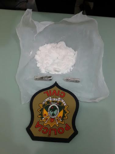 A droga foi apreendida/Foto: ContilNet