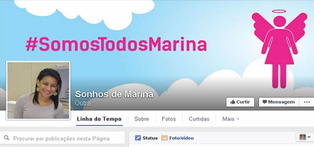 Amigos e familiares farão campanha “Somos todos Marina” na segunda-feira, na capital