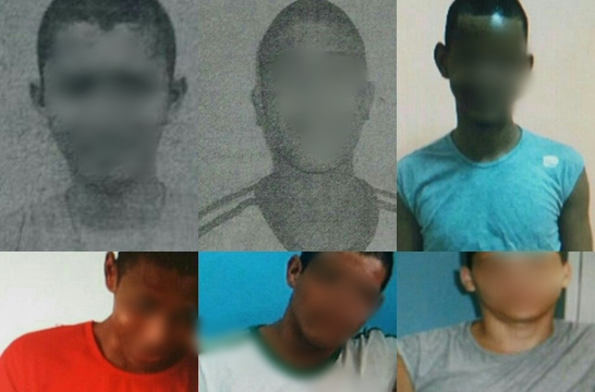 Os adolescentes foram apreendidos/Foto: Reprodução