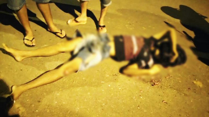 Jovem caiu debaixo de ônibus e foi atropelado