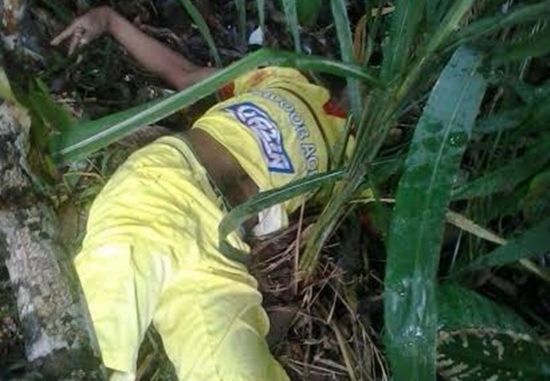 Corpo de homem é encontrado em matagal, no Irineu Serra