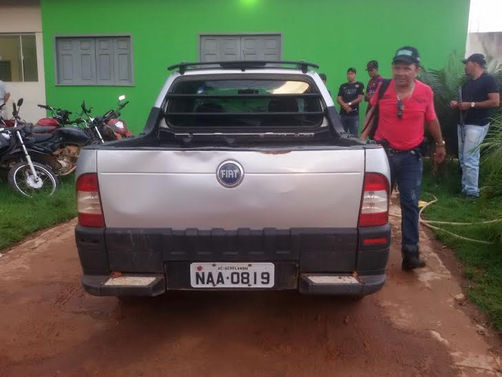 Policia Civil apreende veículo envolvido em acidente que vitimou jovem em Acrelândia