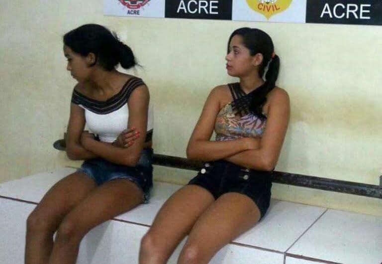 As duas suspeitas foram presas/Foto: ContilNet