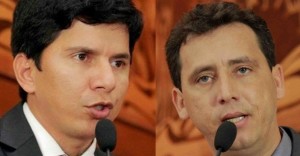 Deputados Jenilson Leite (PCdoB) e Jairo Carvalho (PSD)