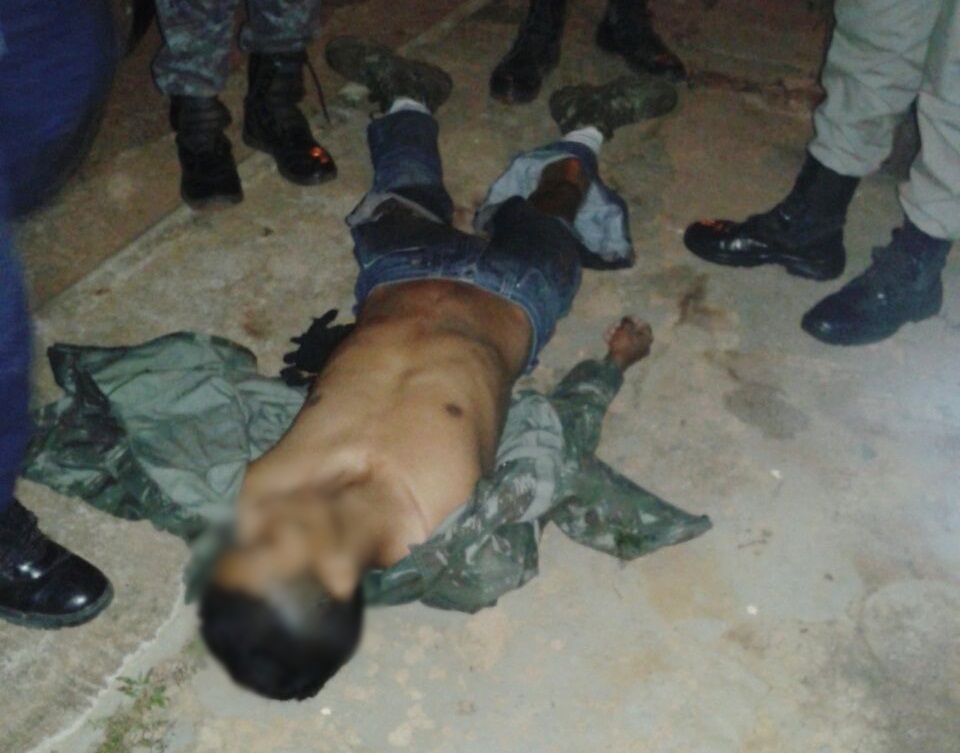 Assaltante é morto durante troca de tiros com a polícia no Nova Esperança