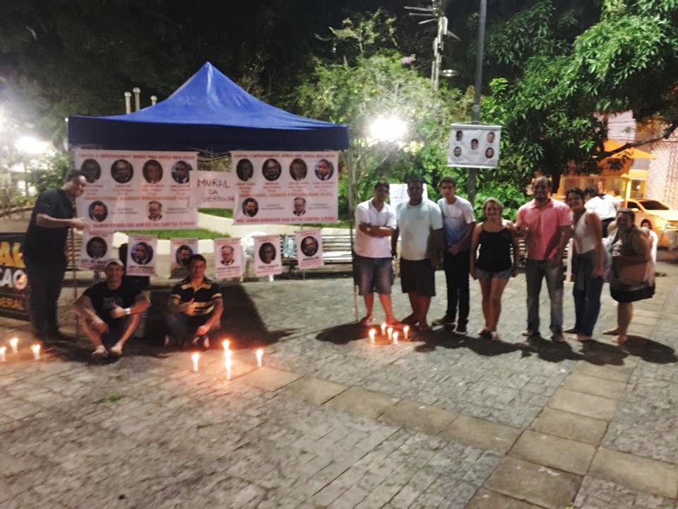 “Mural da Vergonha” divulga nomes de parlamentares contra o impeachment