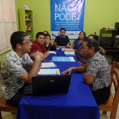 Mano Rufino esteve reunido com a coordenação do projeto/Foto: Assessoria