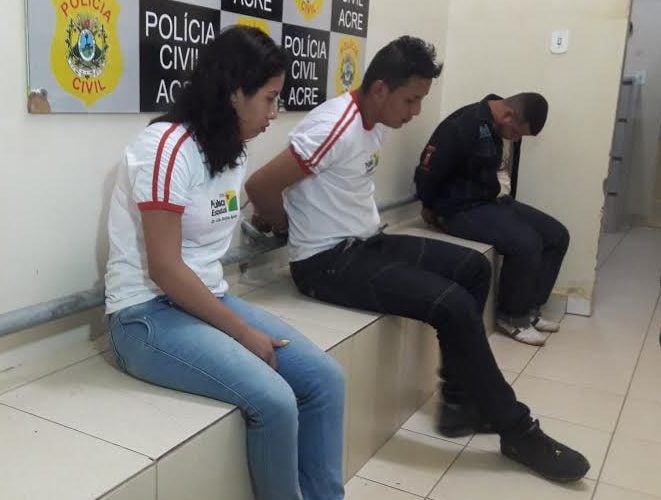 Os suspeitos foram presos/Foto: ContilNet