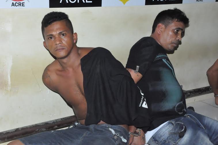 Os suspeitos foram presos após o crime/Foto: ContilNet