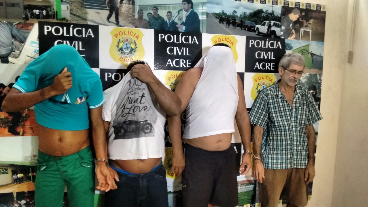 Todos foram encaminhados ao presídio ainda na manhã desta quinta/Foto: Assessoria