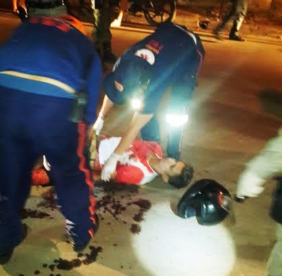 Assaltantes armados são baleados por policial à paisana durante assalto a pizzaria