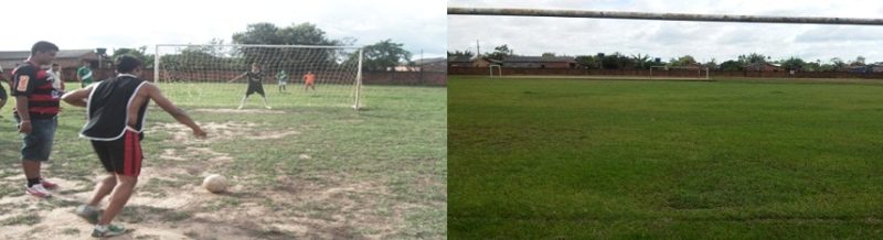 Nova gestão também melhorou o campo de futebol da sede