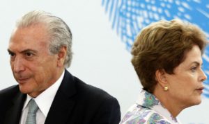Temer assumiu o governo interino