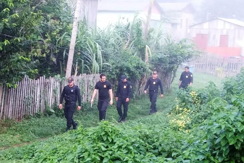 Operação conjunta das polícias Civil e Militar cumpre mandados judiciais em Xapuri