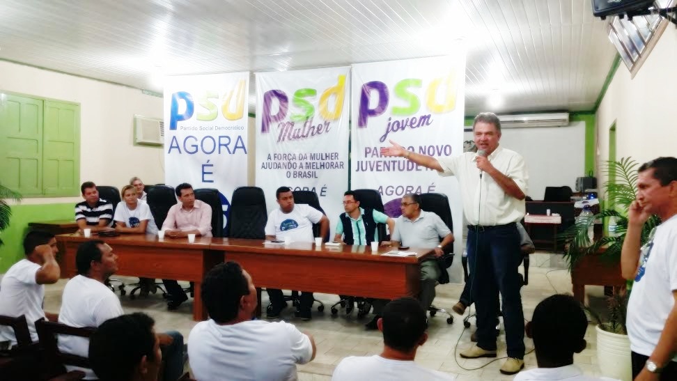 Senador Petecão prega unidade da oposição no Acre durante evento do PSD em Feijó