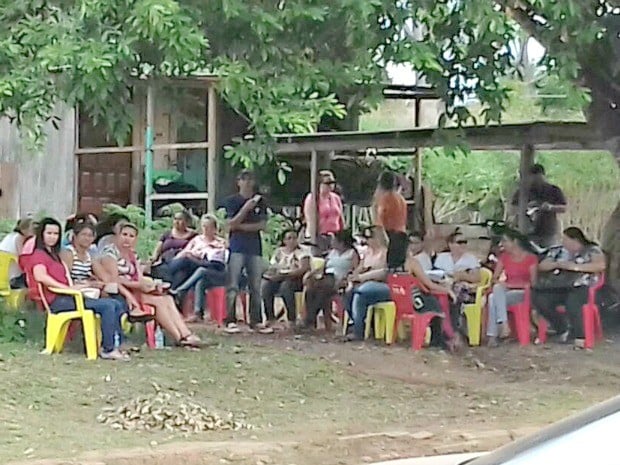 Servidores deflagraram greve por reajuste salarial no último dia 5 (Foto: Arquivo pessoal)