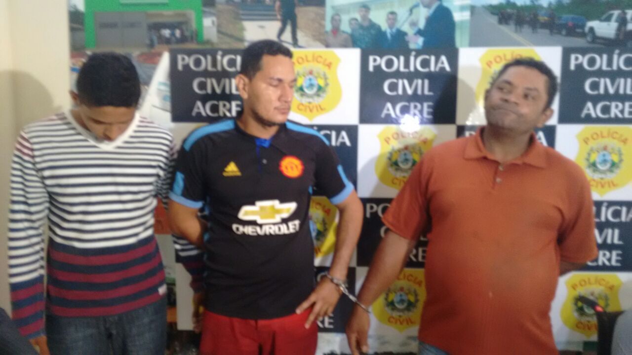 Policia Civil cumpre mandados e prende quatro pessoas, em Rio Branco