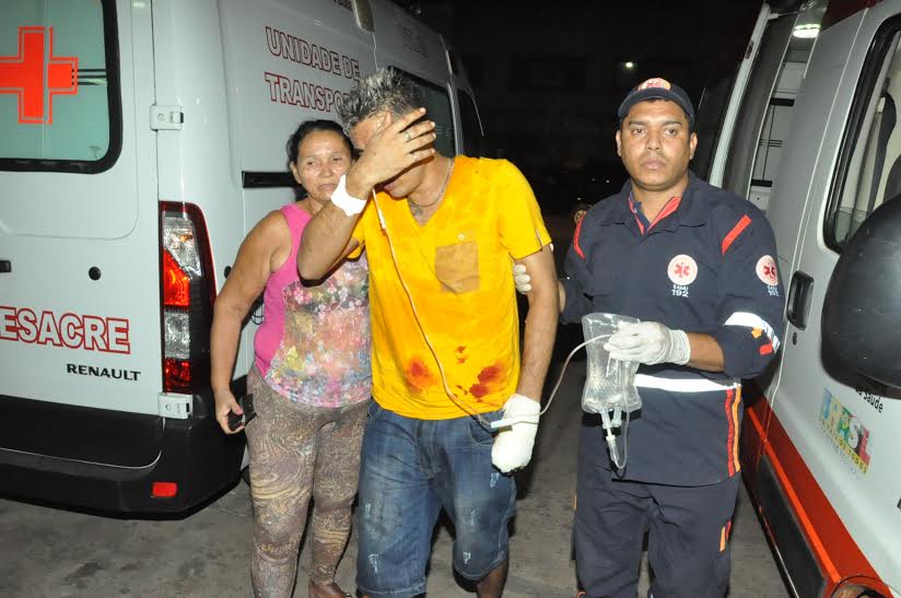 A vítima foi levada ao Hospital de Urgência de Emergência de Rio Branco (Huerb)/Foto: ContilNet