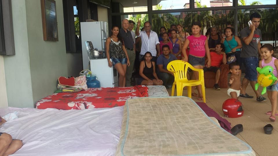 Governo ameaça retirar à força famílias acampadas na Aleac, diz manifestante