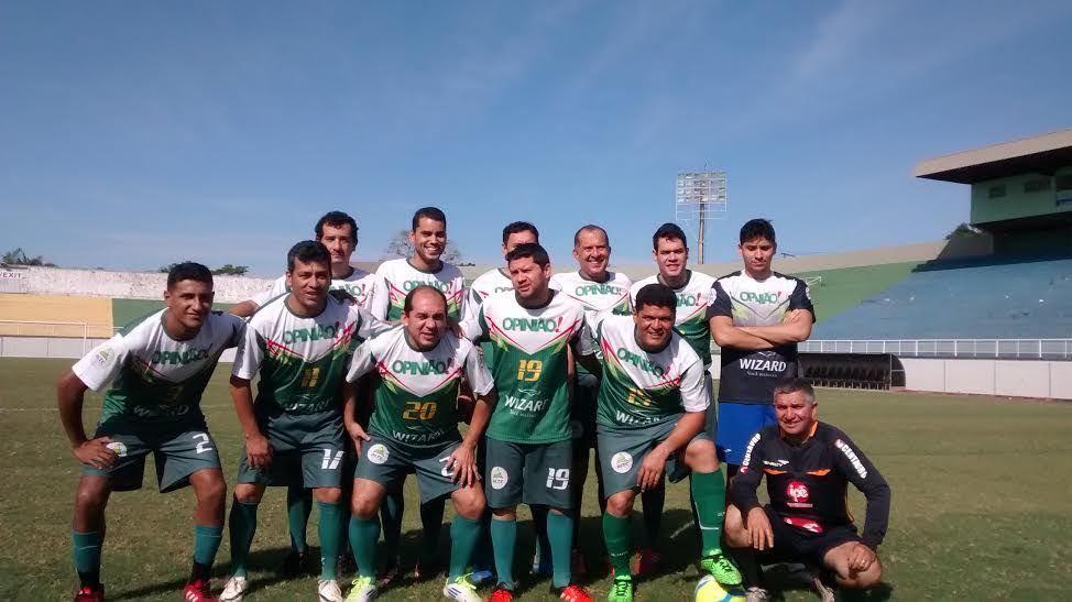 Seleção da Imprensa encara veteranos da Sanacre em inauguração de campo