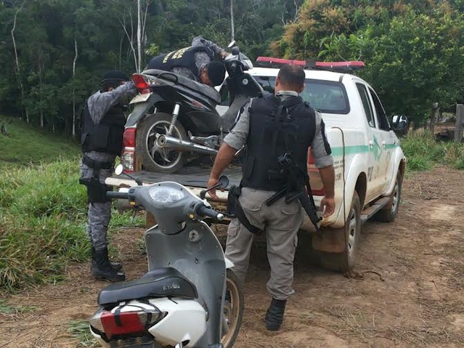 10º Batalhão da PM apreende 20 armas de fogo e recupera 30 veículos roubados