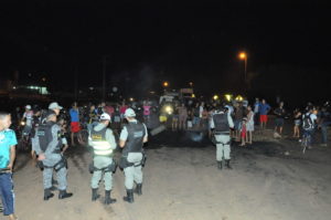 Manifestação durou mais de duas horas /Foto: Reprodução