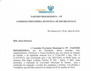 PP convenção