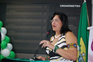 Presidente Regional do PV, Shirley Torres /Foto: Reprodução