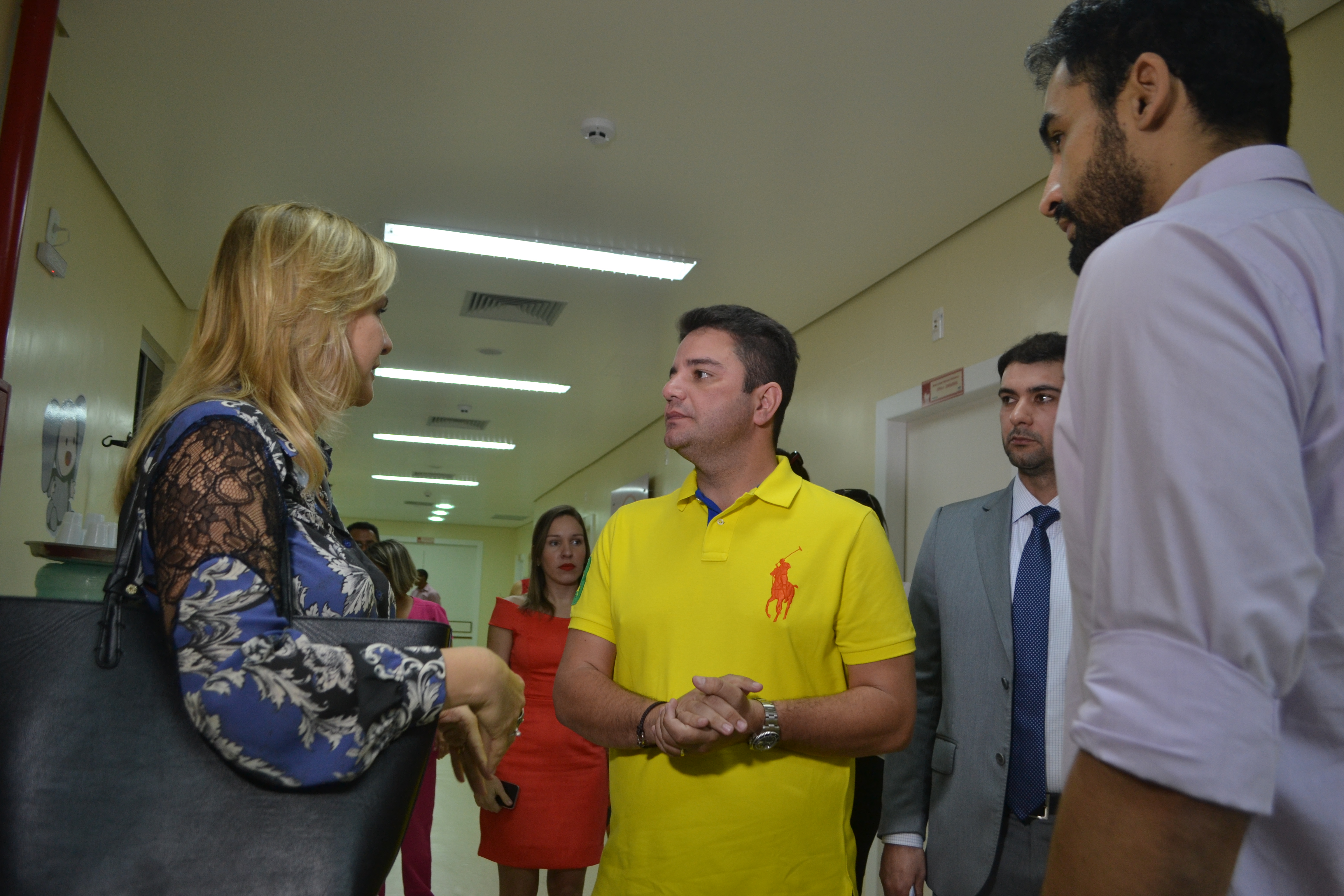 Cameli acompanha técnicos do Ministério da Saúde em visita à Maternidade Bárbara Heliodora