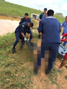 Corpo já estava em estado de putrefação /Foto: Reprodução