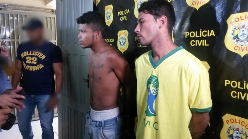 Dois homens são presos suspeitos de cometerem assaltos em Rio Branco